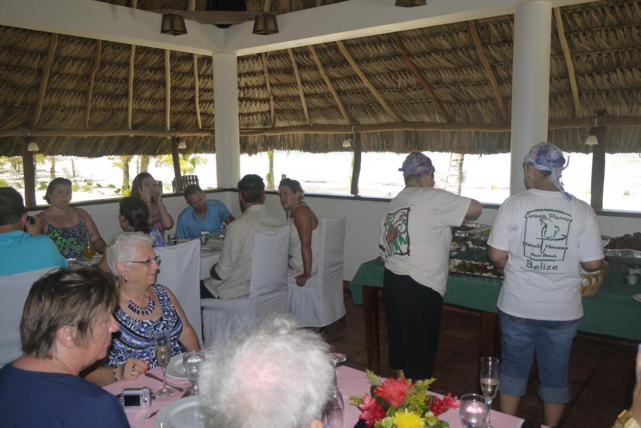 Green Parrot Beach Houses And Resort Placencia Exterior foto