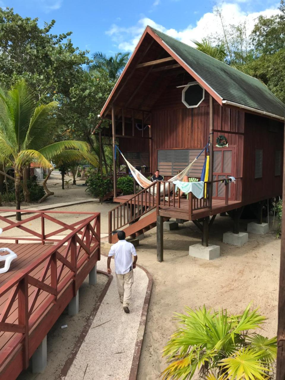 Green Parrot Beach Houses And Resort Placencia Exterior foto